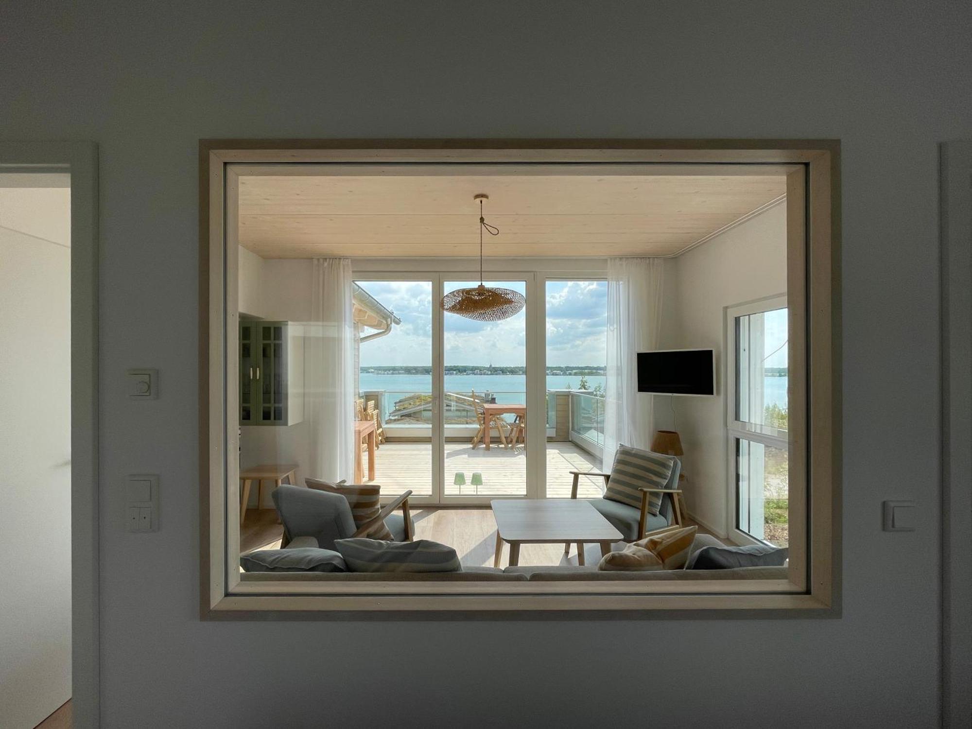 Haus Im Schilf 2 - Ferienwohnungen Am Hainer See Bei Leipzig Neukieritzsch Ruang foto